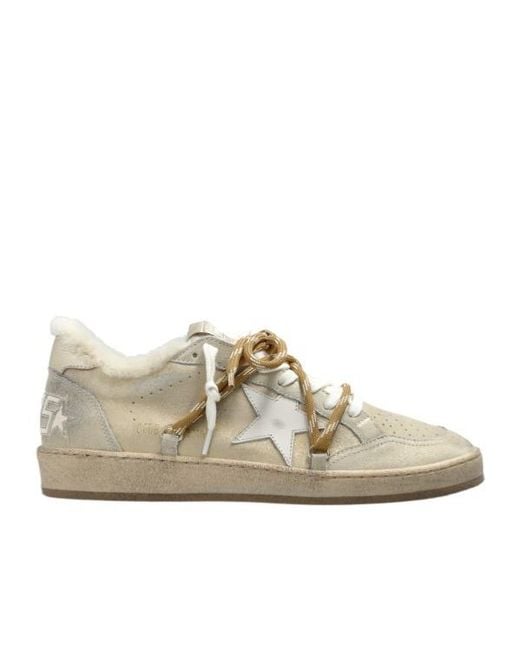 Golden Goose Deluxe Brand White Ball Star Low-Top Sneakers
