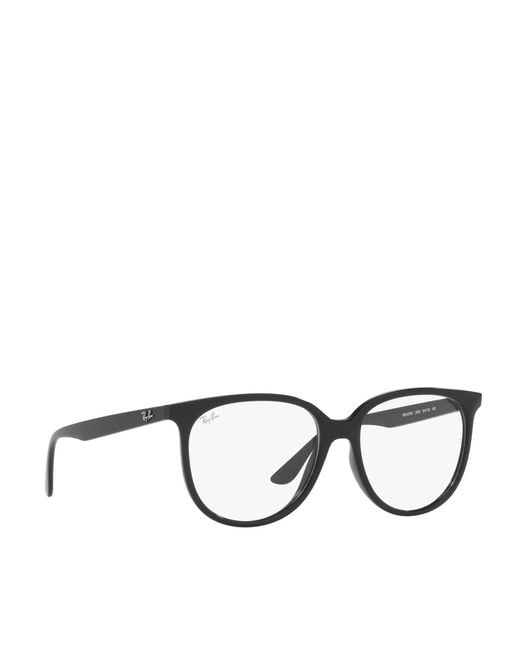 Ray-Ban White Square Frame Glasses
