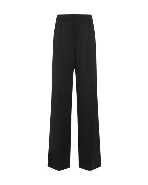 Givenchy Black Pleat Tailored Pants
