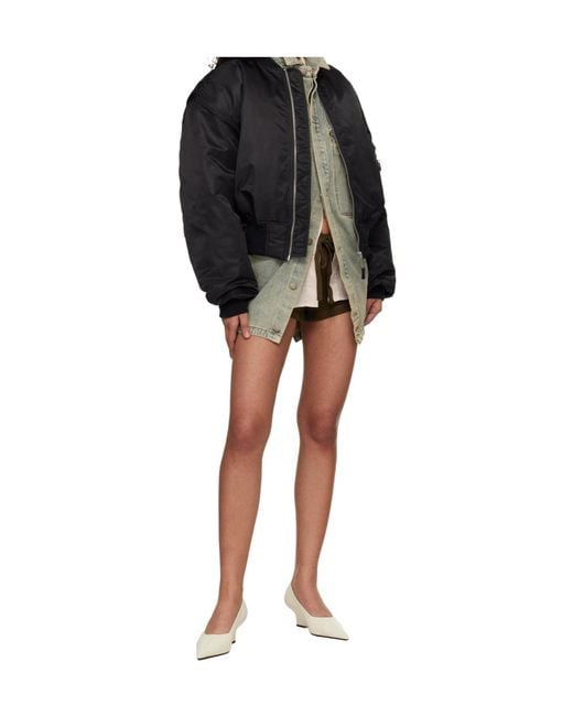 Entire studios Brown Lightweight Micro Shorts
