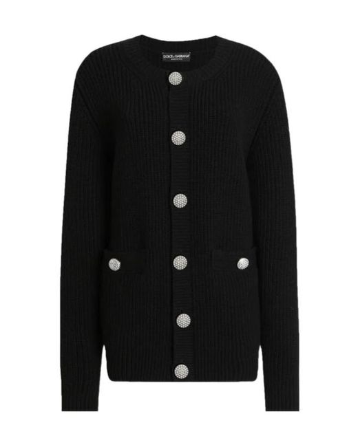 Dolce & Gabbana Black Dolce & Gabbana Sweaters