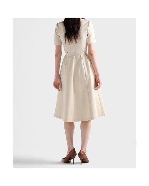Prada Natural Chino Dress