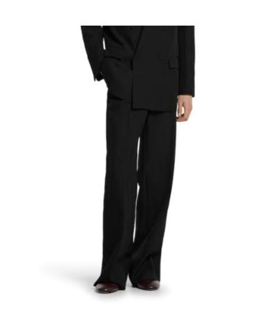 Gucci Black Twill Straight-Leg Pants for men