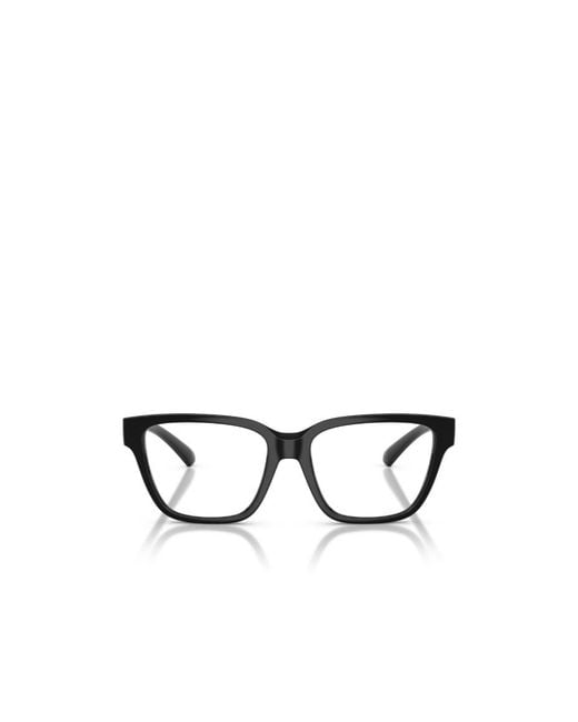Burberry White Eyewear Square Frame Glasses