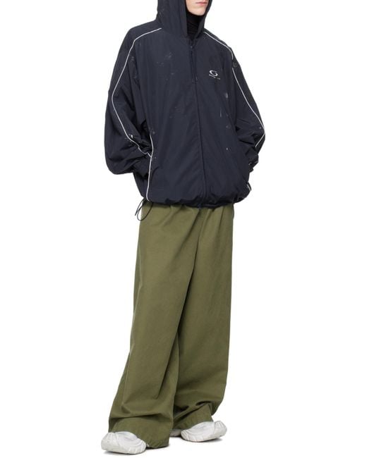 Balenciaga Blue Painter Tracksuit Jacket for men