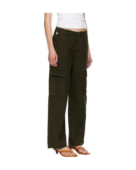 Citizens of Humanity Multicolor Khaki Esme Cargo Pants