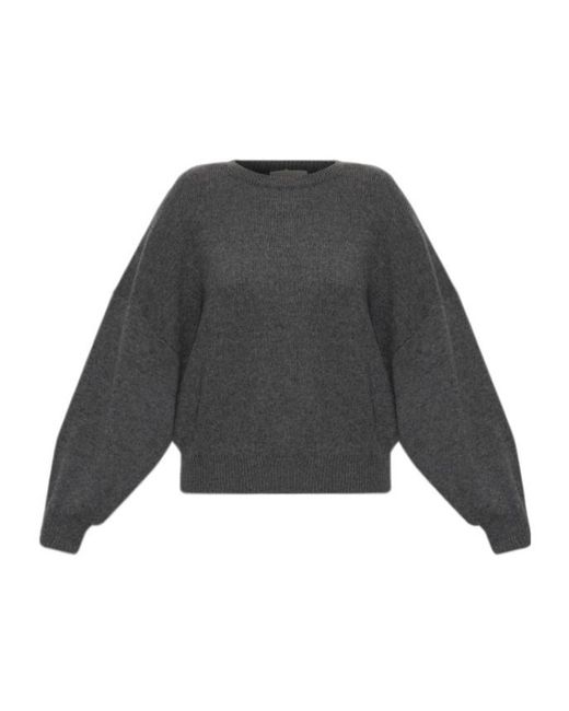 Lisa Yang Gray Veira Relaxed Knitted Sweater