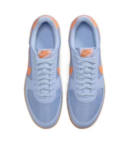 Nike Blue Field General 82 Lace-Up Sneakers for men