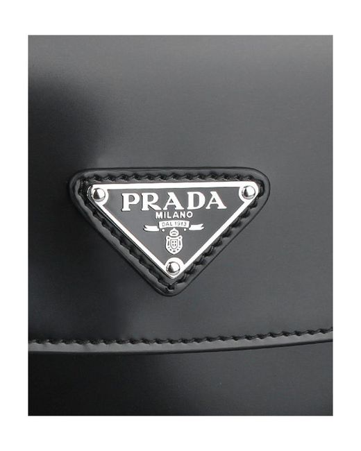 Prada White Cleo Shoulder Bag
