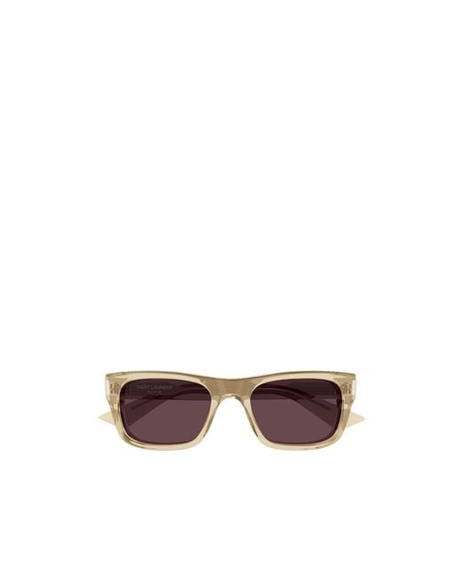 Saint Laurent Multicolor Eyewear Rectangle Frame Sunglasses for men