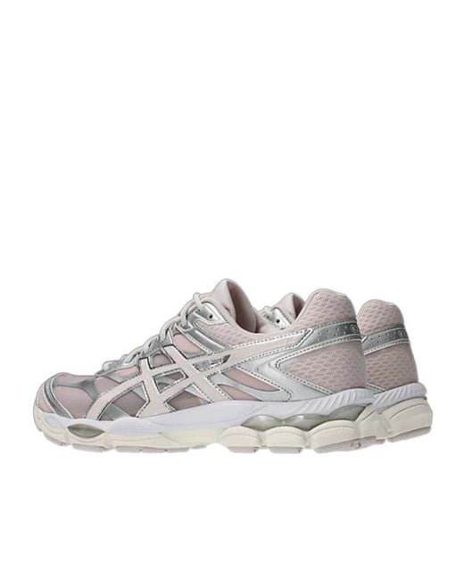 Asics Gray Lace-Up Sneakers for men