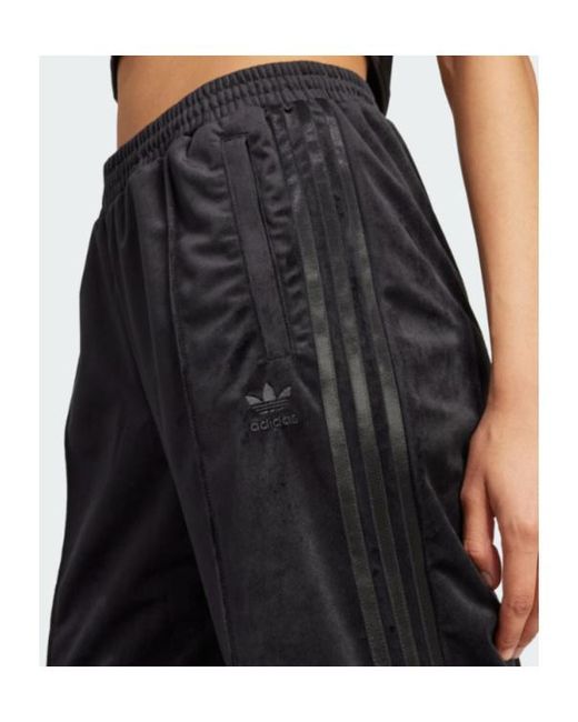 Adidas Originals Black Velvet Trousers