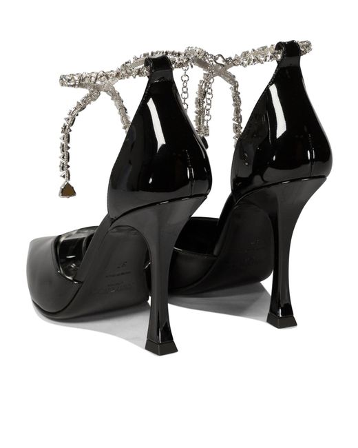 Jimmy Choo Black Stevie 100 Pointed-Toe Pumps