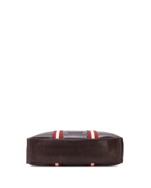 Bally Black Logo Handbag for men