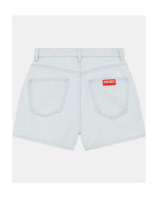 KENZO Blue Denim Shorts