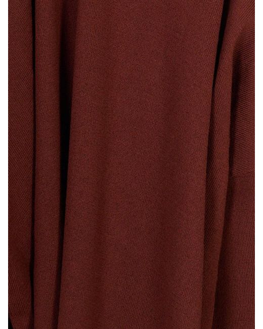 Fabiana Filippi Purple Long-Sleeve Knit Top