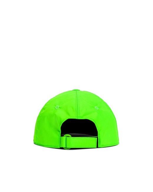 Stella McCartney Green Logo-Print Cap