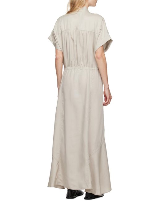 Isabel Marant Natural Valencia Waist Dress