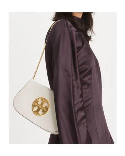 Tory Burch Natural Reva Clutch Bag