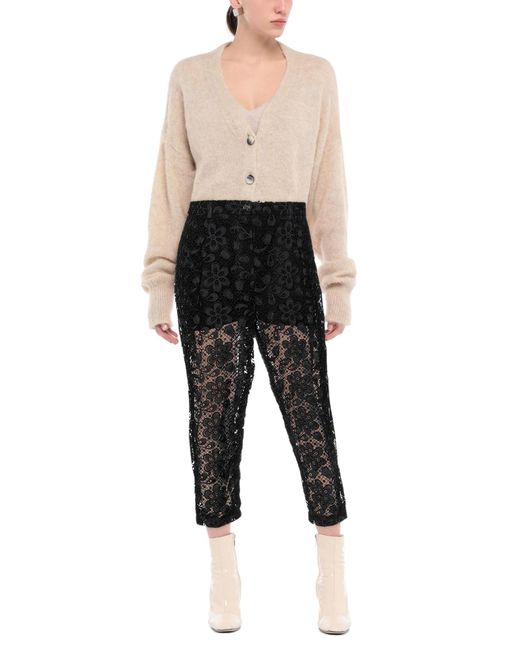 Dolce & Gabbana Black Solid Color Tapered Pants