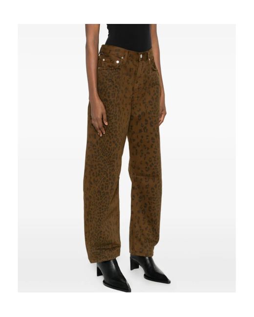 Citizens of Humanity Brown Miro Patterned Jeans
