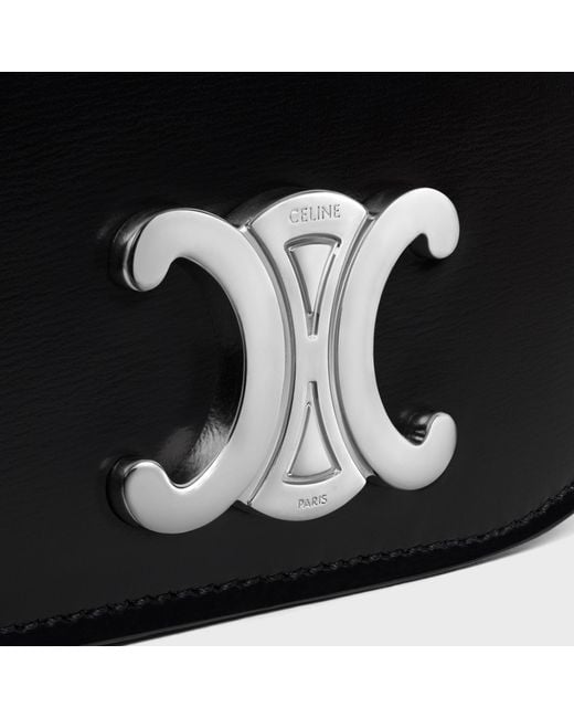 Céline Black Mini Crossbody Bag Triomphe for men