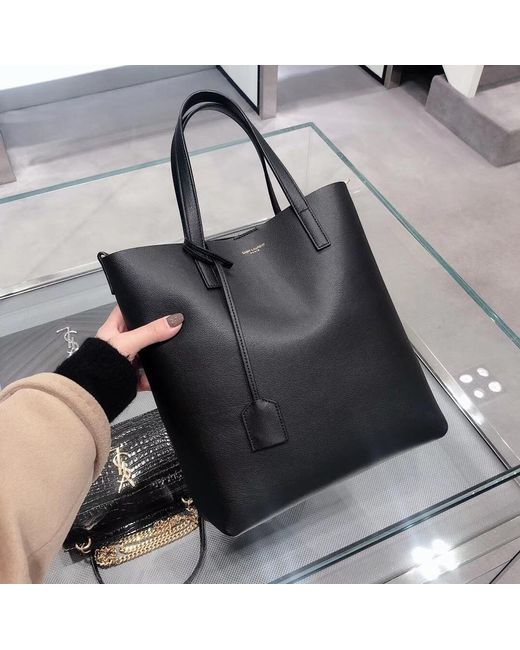 Saint Laurent Black Toy Shopping Bag