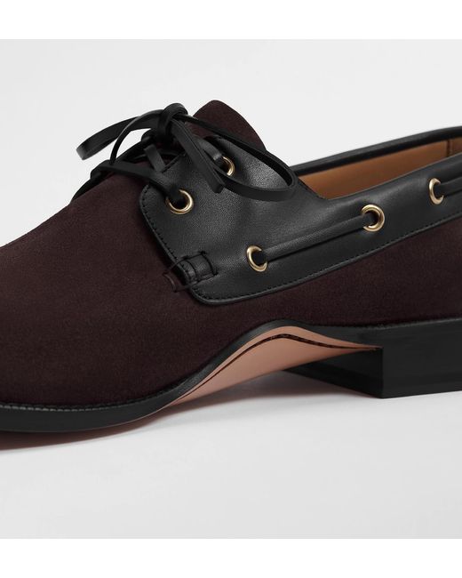 Dior Black Homme Archie Boat Loafers for men