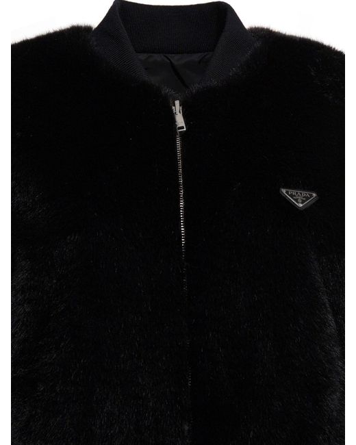 Prada Black Zip-Throughs