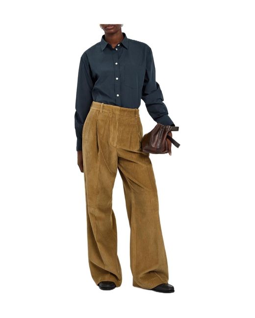 Rohe Blue Cotton Shirt