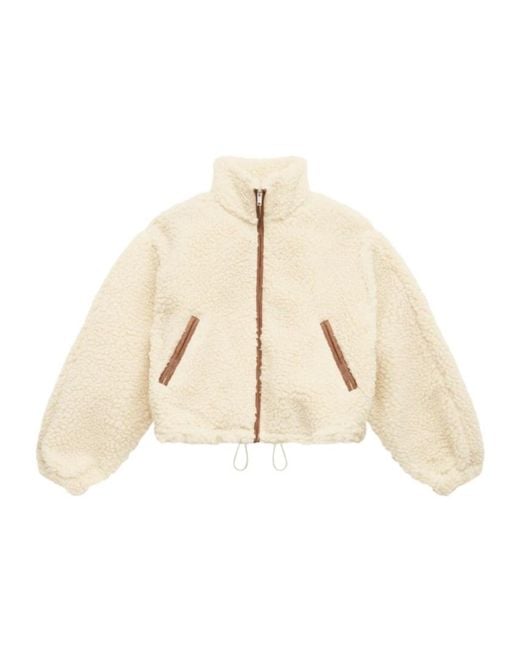 Isabel Marant Natural Isabel Marant Étoile Zipped Bomber Jacket