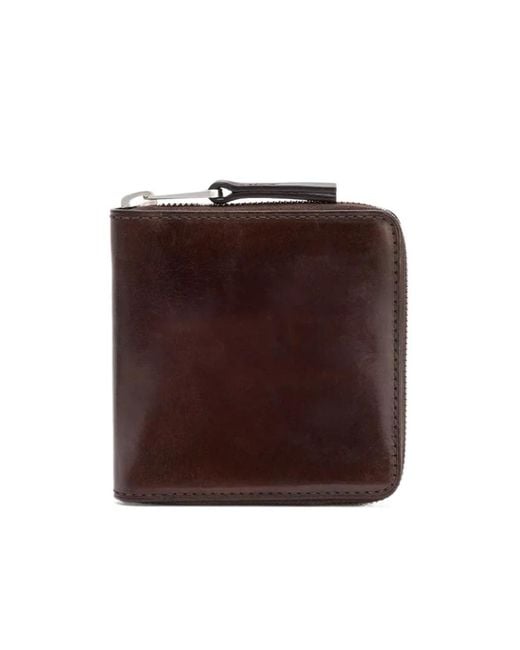 Lemaire Purple Patina Zip Compact Bi Fold