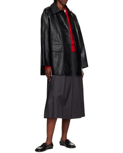 DUNST Black Button-Down Casual Jacket for men