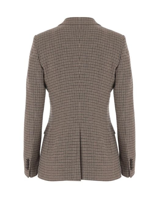 Tagliatore Brown Long-Sleeve Blazer
