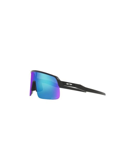 Oakley Blue Sutro Lite Mask-Frame Sunglasses for men