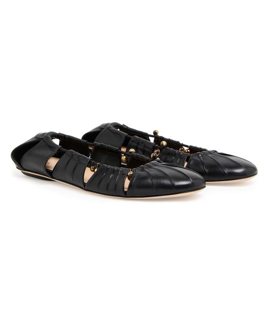 Chloé Black Luna Ballet Flats