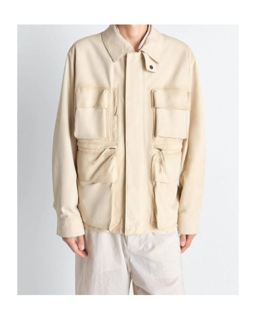 Lemaire Natural Reporter Multi-Pocket Jacket for men