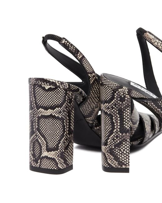 Alaïa White Alaïa Printed Heeled Slingback Pumps