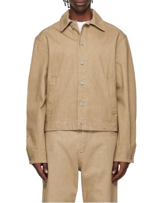 Jacquemus Natural Mirada De Nimes Denim Jacket for men