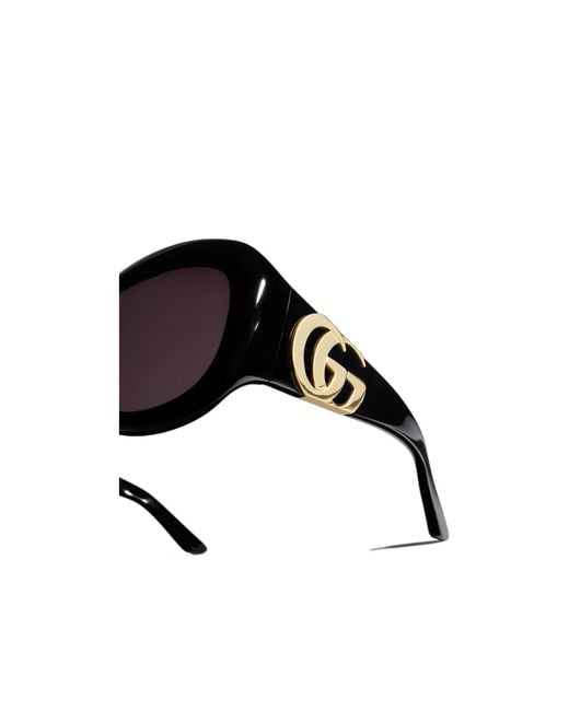 Gucci Multicolor Round Frame Sunglasses