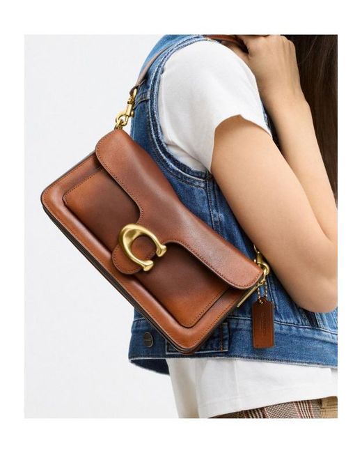 COACH Brown Tabby Shoulder Bag 26