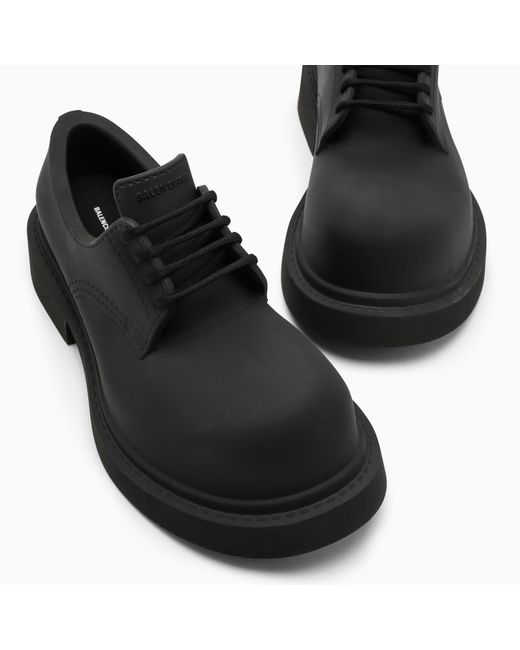 Balenciaga Black Steroid Derby Shoes for men
