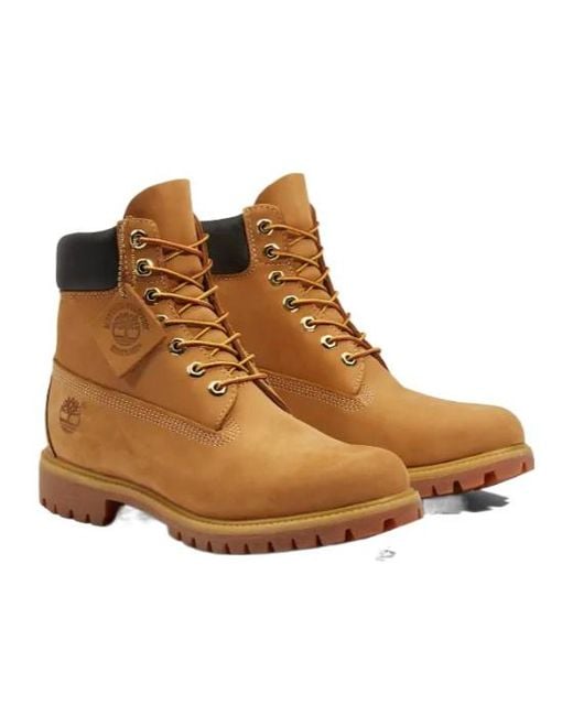 Timberland Brown Lace-Up Waterproof Boots for men