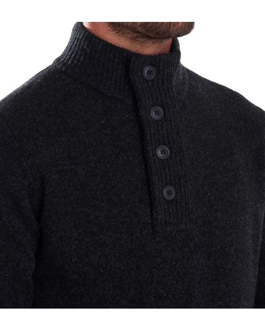 Barbour Black Sweaters for men