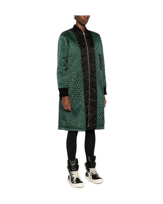 MM6 by Maison Margiela Green Outerwears