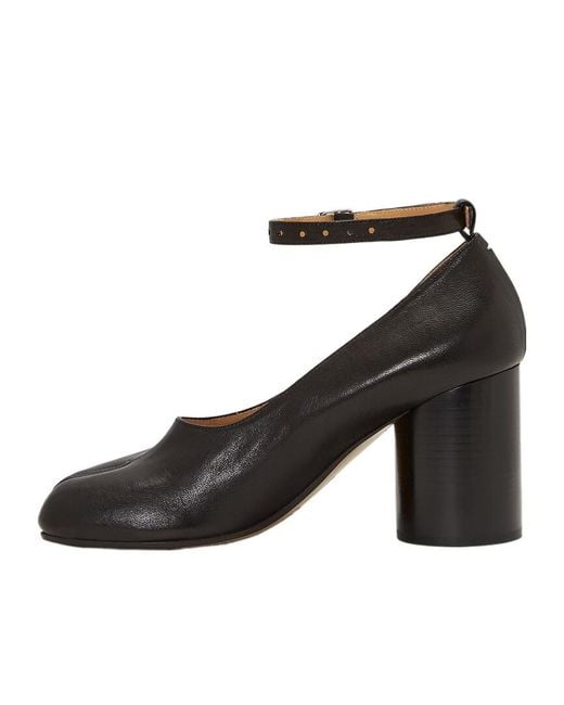 Maison Margiela Black Tabi Mary-Jane Pumps