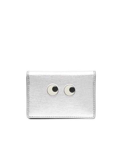 Anya Hindmarch White Snap Card Holder
