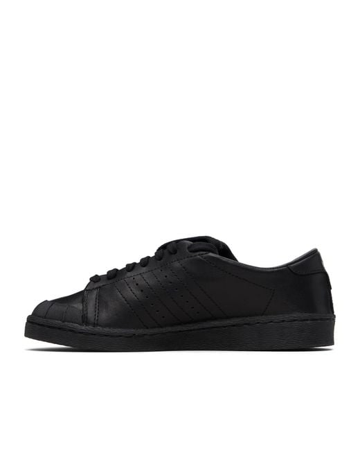 Willy Chavarria Black X Adidas Originals Collaboration Jabbar Low-Top Casual Sneakers for men