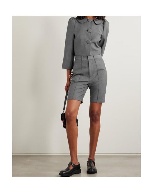 ShuShu/Tong Gray Belt Loop Shorts