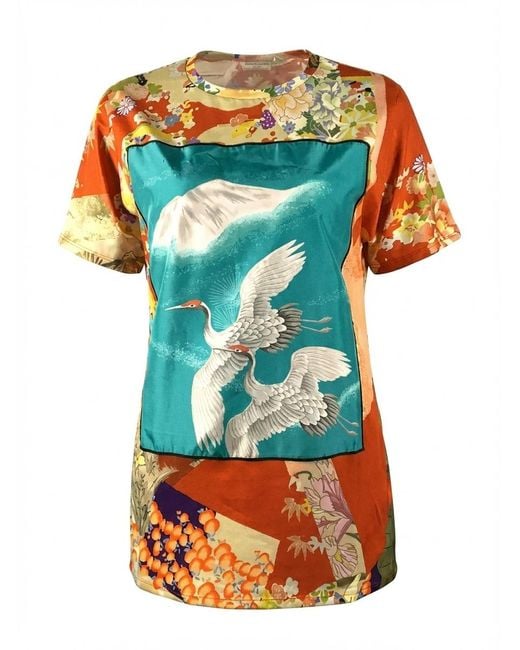 Gucci Multicolor T-Shirt With Round Neck And Short Sleeves